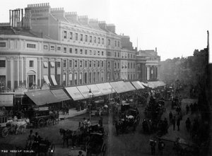 Regent Circus, Londres, c.1890 de English Photographer